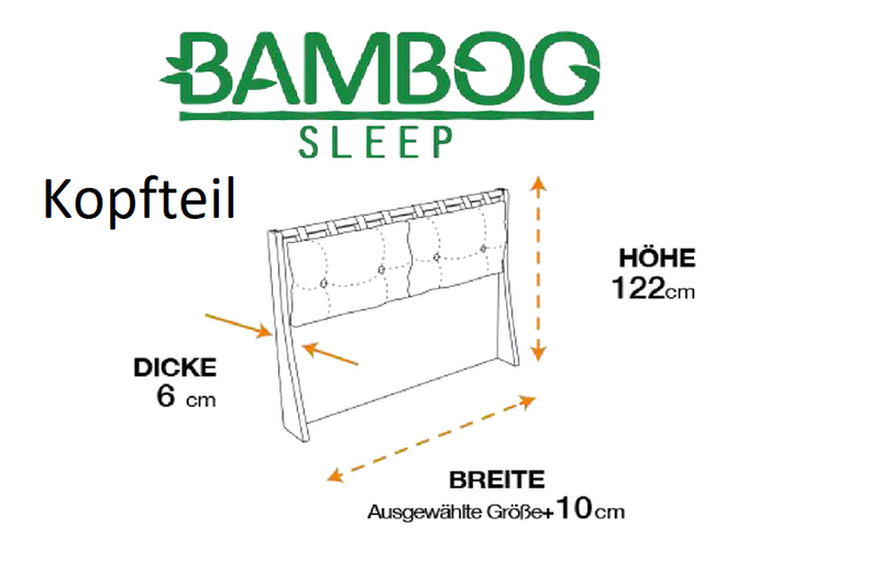Bambi Bett Set Bambo Sleep Boxspringbett Hygienematratze