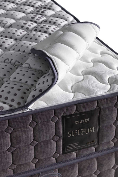 Bambi Yatak Sanati Bett Set Sleeppure Boxspringbett Hygienematratze