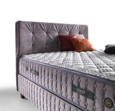 Bambi Yatak Sanati Bett Set Sleeppure Boxspringbett Hygienematratze